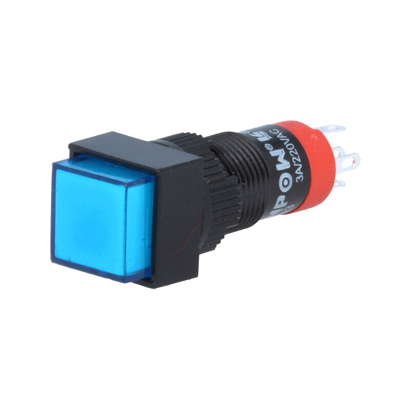 Comutator de Apăsare SPDT 0,5A 250VAC IP40 | Electronic-mag.ro | Componente Electronice
