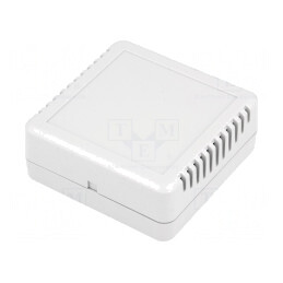 Carcasă universală ventilată ABS 75,8x75,8x30mm | Electronic-mag.ro | Componente Electronice