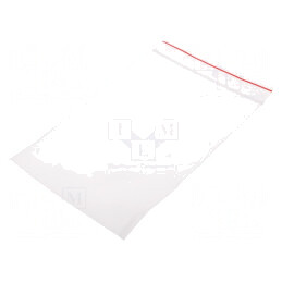 Pungă cu fermoar 180mm x 120mm x 40um polietilenă | Electronic-mag.ro | Componente Electronice