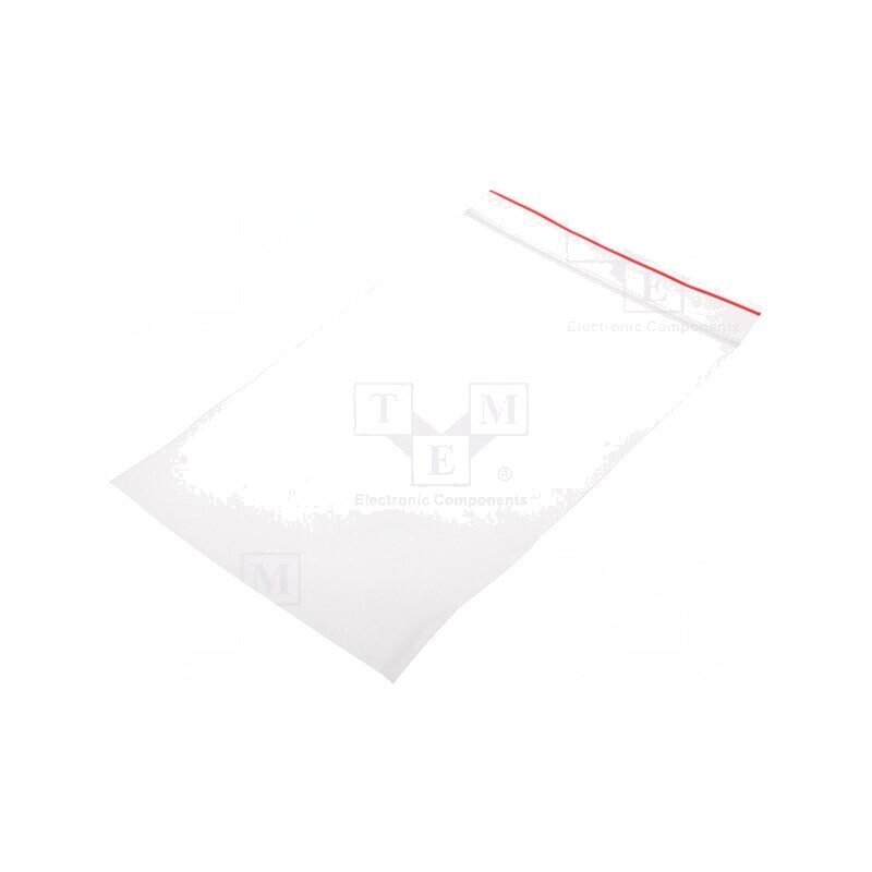 Pungă cu fermoar 180mm x 120mm x 40um polietilenă | Electronic-mag.ro | Componente Electronice