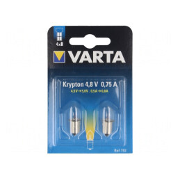 Set 2 Lămpi Cripton P13,5s 4,8V 750mA în Blister | Electronic-mag.ro | Componente Electronice
