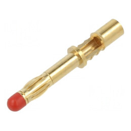 Mufă Banană 4mm 32A 1kV Aurită Lipire | Electronic-mag.ro | Componente Electronice