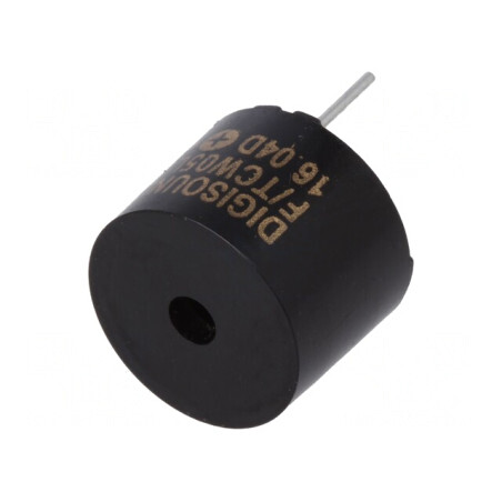 Traductor Sunet Electromagnetic 12mm 5VDC | Electronic-mag.ro | Componente Electronice