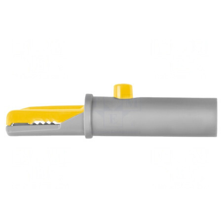 Bornă Crocodil Galbenă 6A 70VDC 6mm | Electronic-mag.ro | Componente Electronice