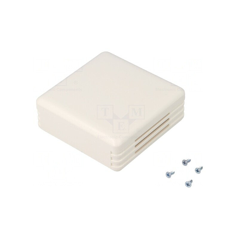 Carcasă pentru Alarmă SENSES 71x71x27mm ABS Albă | Electronic-mag.ro | Componente Electronice