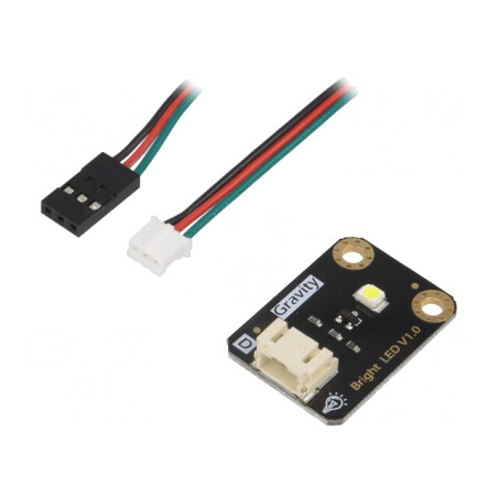 Modul LED Gravity 5V Alb 30x22mm | Electronic-mag.ro | Componente Electronice
