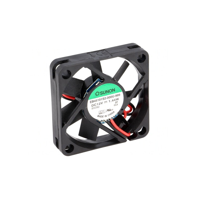 Ventilator DC axial 12V 45x45x10mm 15.6m3/h 27dBA | Electronic-mag.ro | Componente Electronice