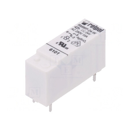 Releu Electromagnetic SPDT 24VDC 8A PCB | Electronic-mag.ro | Componente Electronice