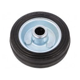 Roată de Transport 80mm 50kg Guma Duritate 80 Shore | Electronic-mag.ro | Componente Electronice