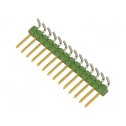 Conector tată 14 pini în unghi 90° AMPMODU MOD II | Electronic-mag.ro | Componente Electronice
