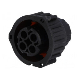 Conector Circular 2.5mm 4 PIN Mamă pe Cablu | Electronic-mag.ro | Componente Electronice