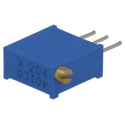Potentiometru Multitura 200kΩ 500mW THT ±10% | Electronic-mag.ro | Componente Electronice