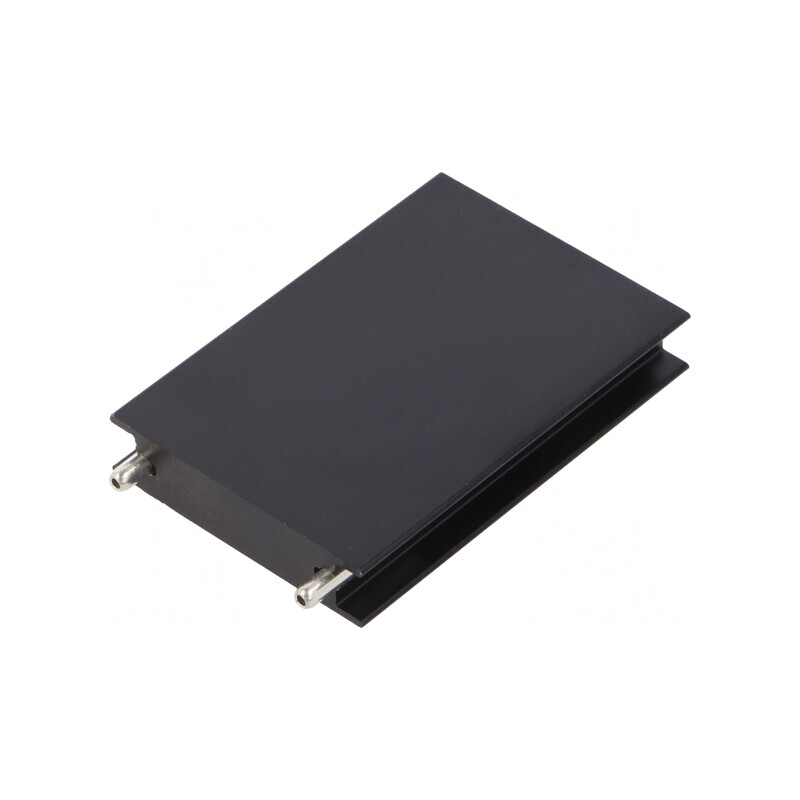 Radiator Extrudat Plat Negru SOT93/TO218/TO220/TO247/TOP3 | Electronic-mag.ro | Componente Electronice