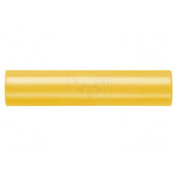 Adaptor Conector Banană 4mm Galben 70VDC 16A 45mm | Electronic-mag.ro | Componente Electronice