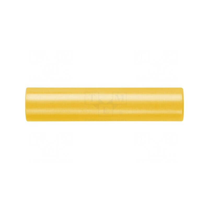 Adaptor Conector Banană 4mm Galben 70VDC 16A 45mm | Electronic-mag.ro | Componente Electronice