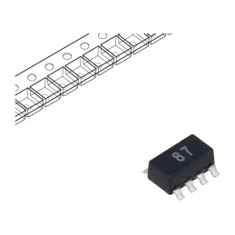 Filtru: anti-interferenţe; SMD; 1A; 50VDC; 100mΩ; 700uH; 10x5,5x5mm