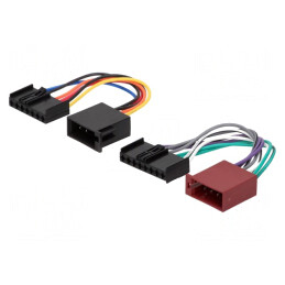 Conector Radio ISO Compatibil Ford, Jaguar, Lincoln, Mazda, Mercury, Nissan