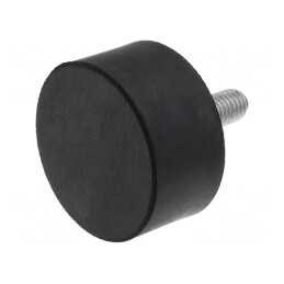 Picioruș Vibro-Absorbant 40mm 20mm Duritate 55 | Electronic-mag.ro | Componente Electronice