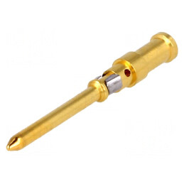 Pin tată aurit aliaj cupru crimpat 26AWG-22AWG | Electronic-mag.ro | Componente Electronice