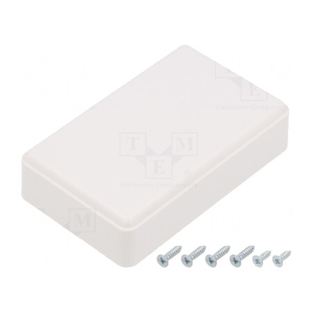 Carcasă Universală ABS Albă 49x80x22mm | Electronic-mag.ro | Componente Electronice