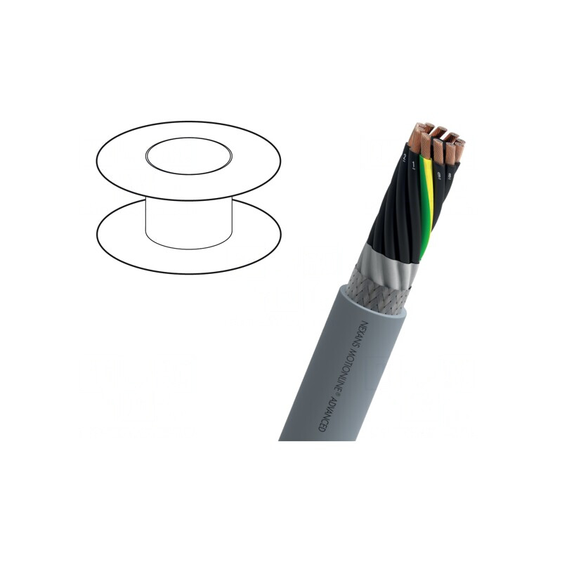 Cablu MOTIONLINE Advanced PVC Gri 2x0,5mm2 600V | Electronic-mag.ro | Componente Electronice Cablu MOTIONLINE Advanced PVC Gri 2x0,5mm2 600V | Electronic-mag.ro | Componente Electronice