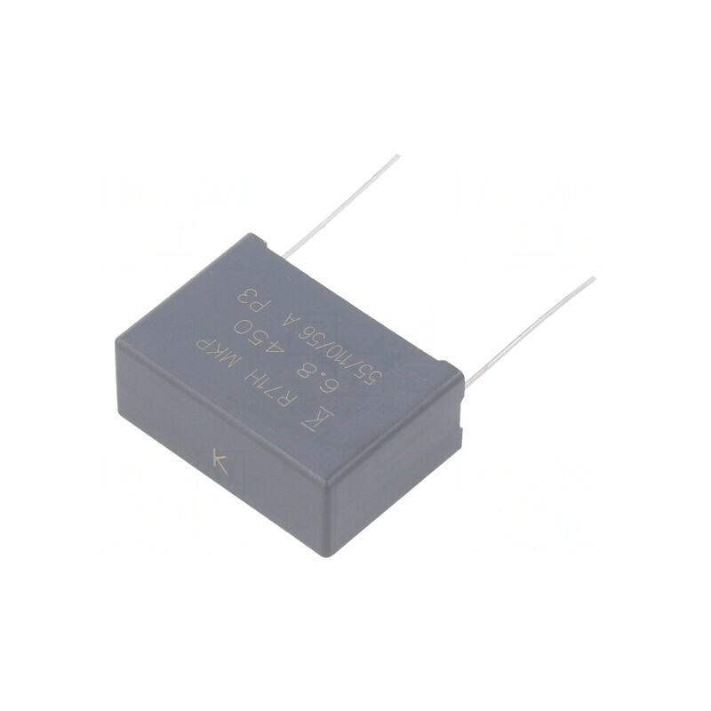 Condensator Polipropilenă 6,8uF THT ±10% | Electronic-mag.ro | Componente Electronice