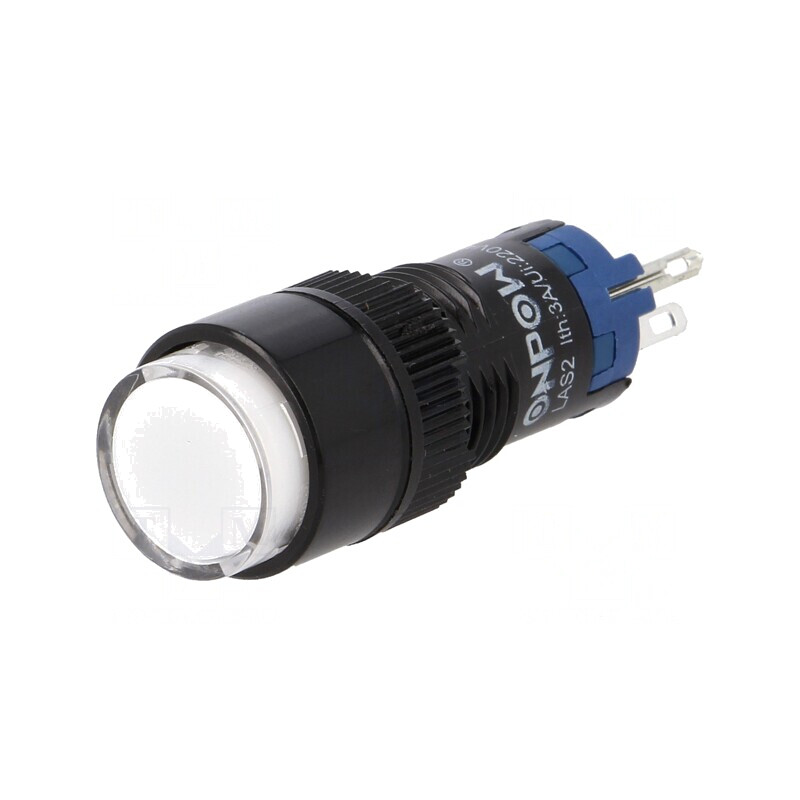 Comutator apăsare 2 poziții SPDT 0,5A 250V IP40 | Electronic-mag.ro | Componente Electronice