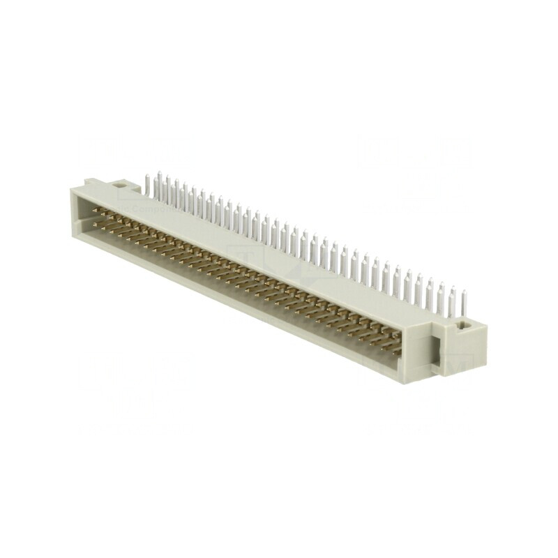 Conector Soclu DIN 41612 tip B 64 PIN THT 90° | Electronic-mag.ro | Componente Electronice