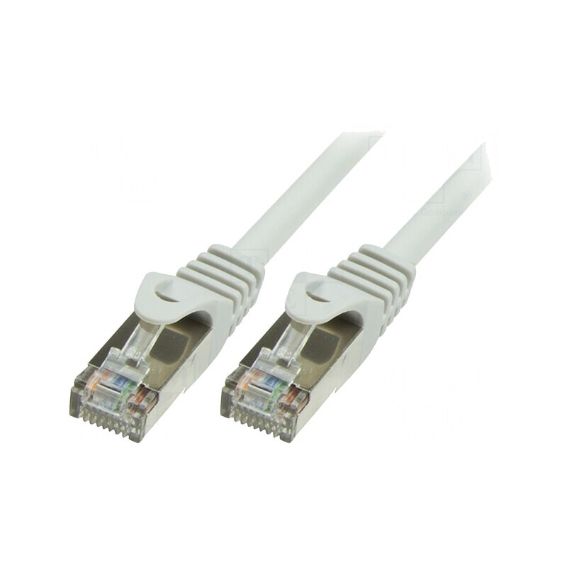 Patch Cord Ethernet Cat5e 3m Gri | Electronic-mag.ro | Componente Electronice