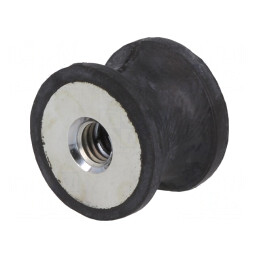 Atenuator de Vibrații M6 20mm Guma | Electronic-mag.ro | Componente Electronice