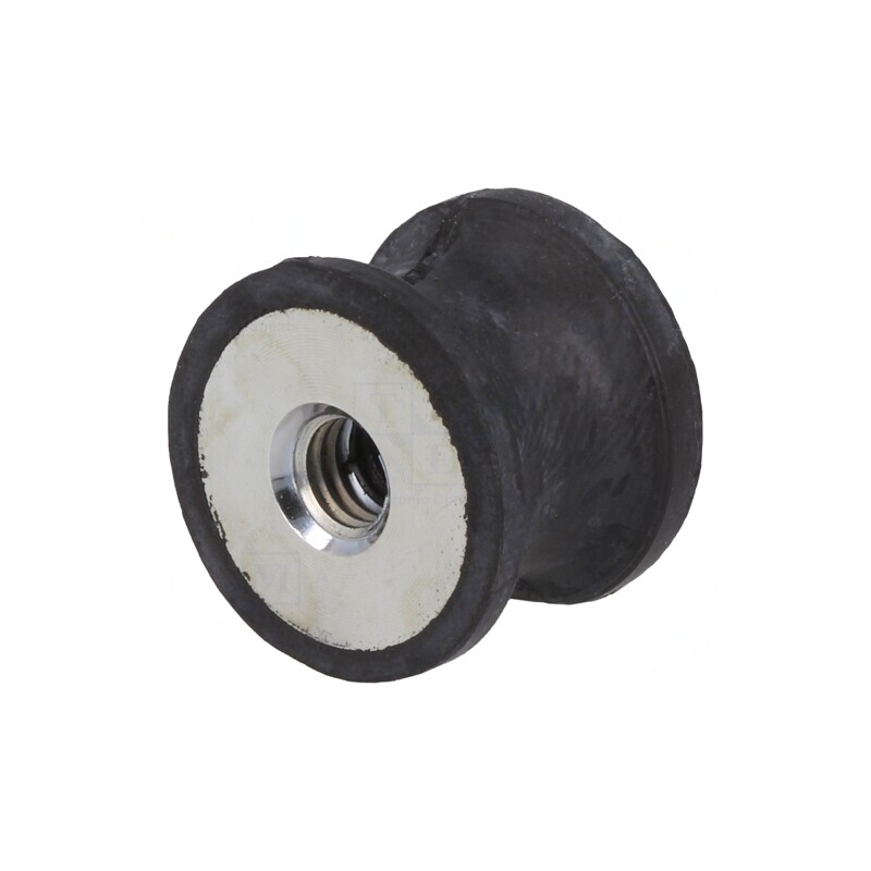 Atenuator de Vibrații M6 20mm Guma | Electronic-mag.ro | Componente Electronice