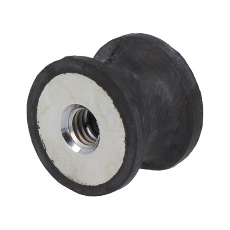 Atenuator de Vibrații M6 20mm Guma | Electronic-mag.ro | Componente Electronice