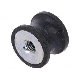 Atenuator Vibrații M6 20mm Guma | Electronic-mag.ro | Componente Electronice