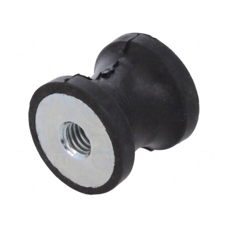 Atenuator de Vibrații M6 din Guma 20mm | Electronic-mag.ro | Componente Electronice