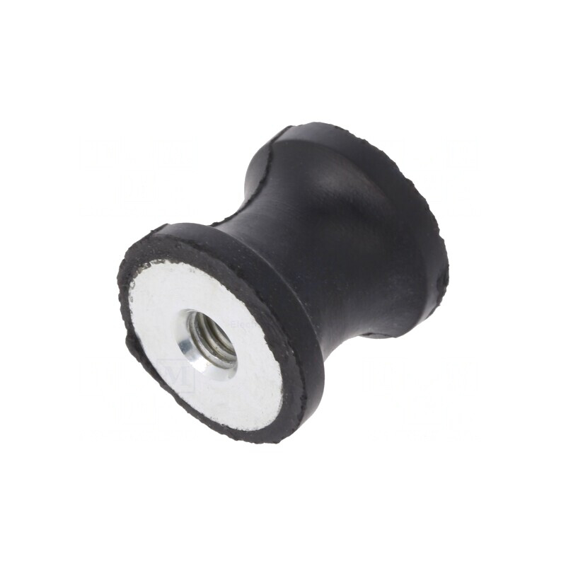 Atenuator de Vibrații M6 20mm Guma | Electronic-mag.ro | Componente Electronice