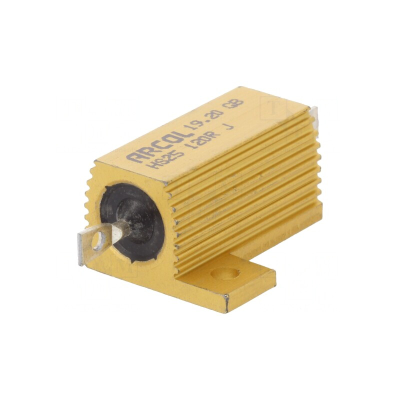 Rezistor Bobinat 120Ω 25W ±5% | Electronic-mag.ro | Componente Electronice