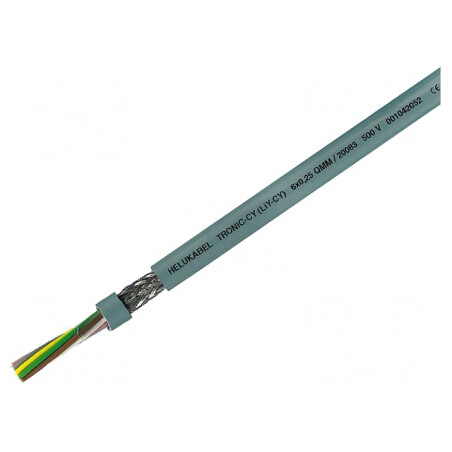 Cablu ecranat LiY-CY 12x0,14mm2 PVC | Electronic-mag.ro | Componente Electronice