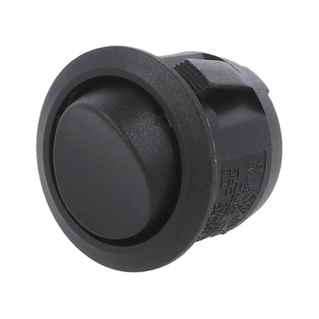 Comutator Rocker ON-OFF 10A 28V Negru | Electronic-mag.ro | Componente Electronice
