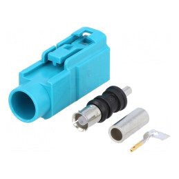 Soclu Antenă Fakra Verde Drept | Electronic-mag.ro | Componente Electronice