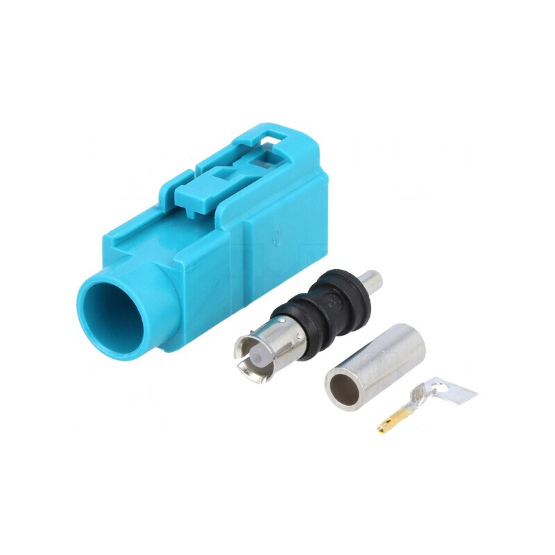 Soclu Antenă Fakra Verde Drept | Electronic-mag.ro | Componente Electronice