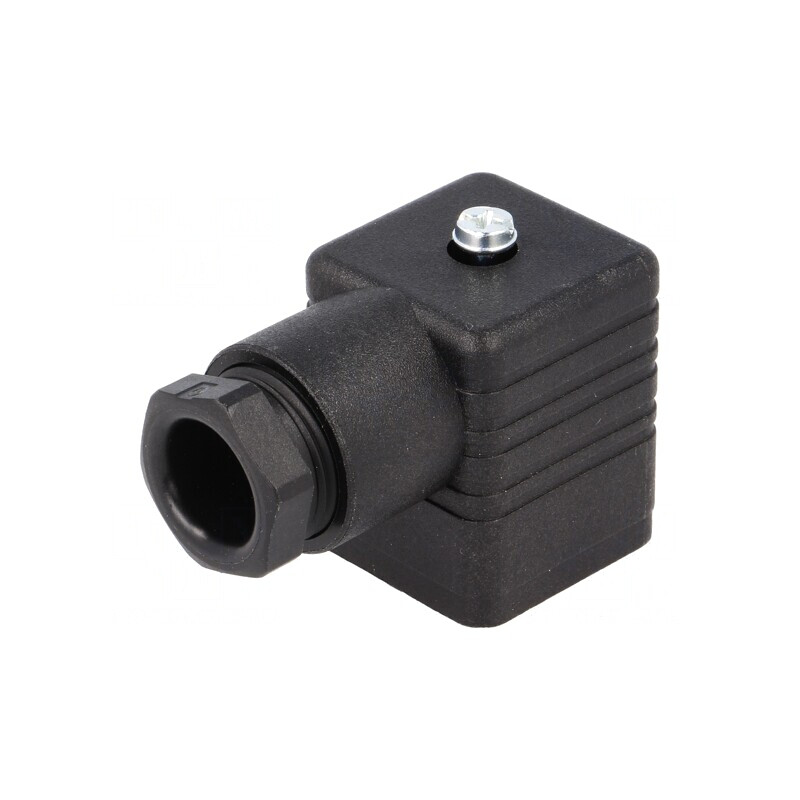 Conector Mamă 18mm 4 PIN 90° cu Valvă | Electronic-mag.ro | Componente Electronice