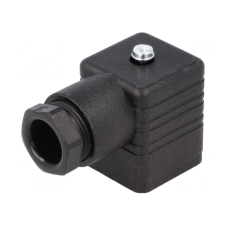 Conector Mamă 18mm 4 PIN 90° cu Valvă | Electronic-mag.ro | Componente Electronice