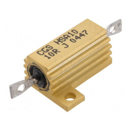Rezistor Bobinat 10Ω 16W cu Radiator | Electronic-mag.ro | Componente Electronice