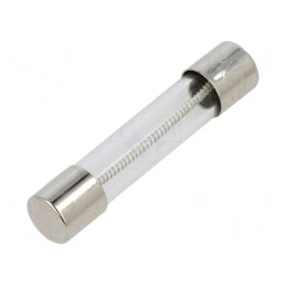 Siguranță întârziată 1,5A 250V cilindrică sticlă | Electronic-mag.ro | Componente Electronice