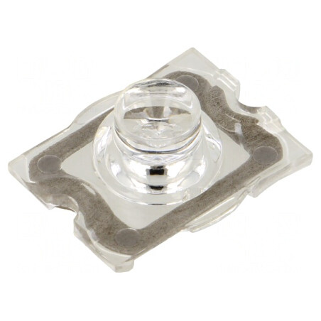 Lentilă LED dreptunghiulară plexiglass PMMA 6,9mm | Electronic-mag.ro | Componente Electronice