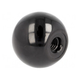 Buton Sferic 40mm cu Filet M8 15mm | Electronic-mag.ro | Componente Electronice