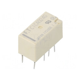 Releu electromagnetic DPDT 24VDC 2A | Electronic-mag.ro | Componente Electronice