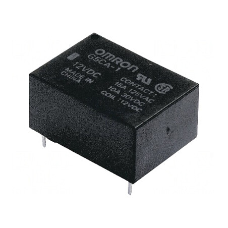 Releu Electromagnetic 24VDC 15A PCB | Electronic-mag.ro | Componente Electronice