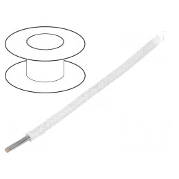 Cablu silicon alb 1x2.5mm2 ÖLFLEX HEAT 180