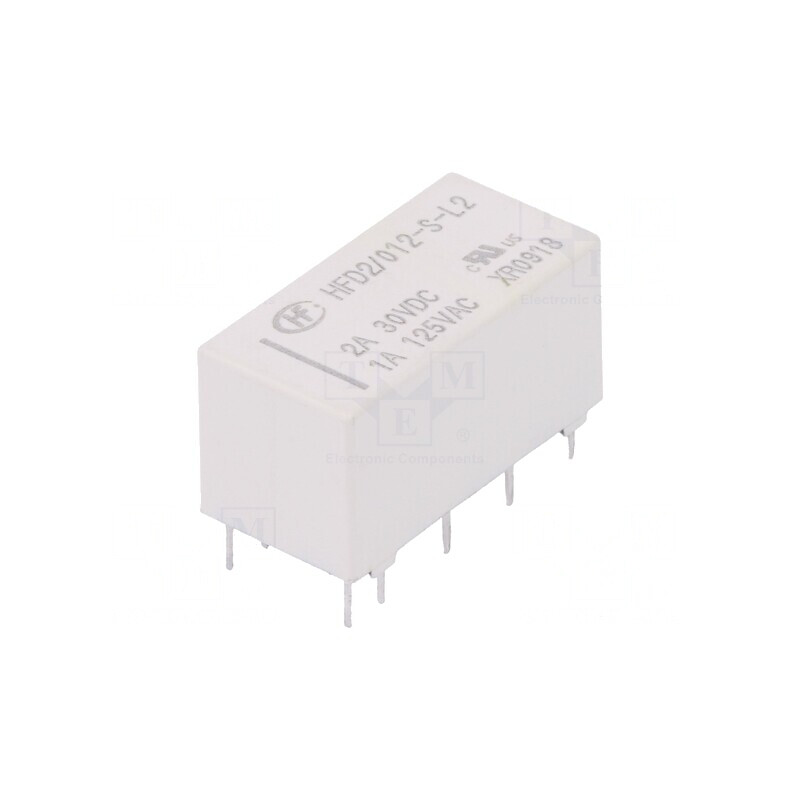 Releu Electromagnetic DPDT 12VDC PCB | Electronic-mag.ro | Componente Electronice